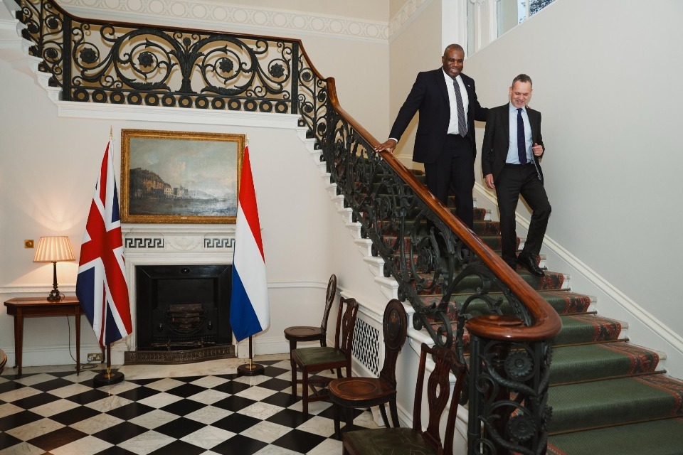 Imagem relacionada à notícia: Segura e próspera: Conferência de Vizinhos do Mar do Norte Reino Unido-Países Baixos e Diálogo Estratégico reafirmam forte relação bilateral