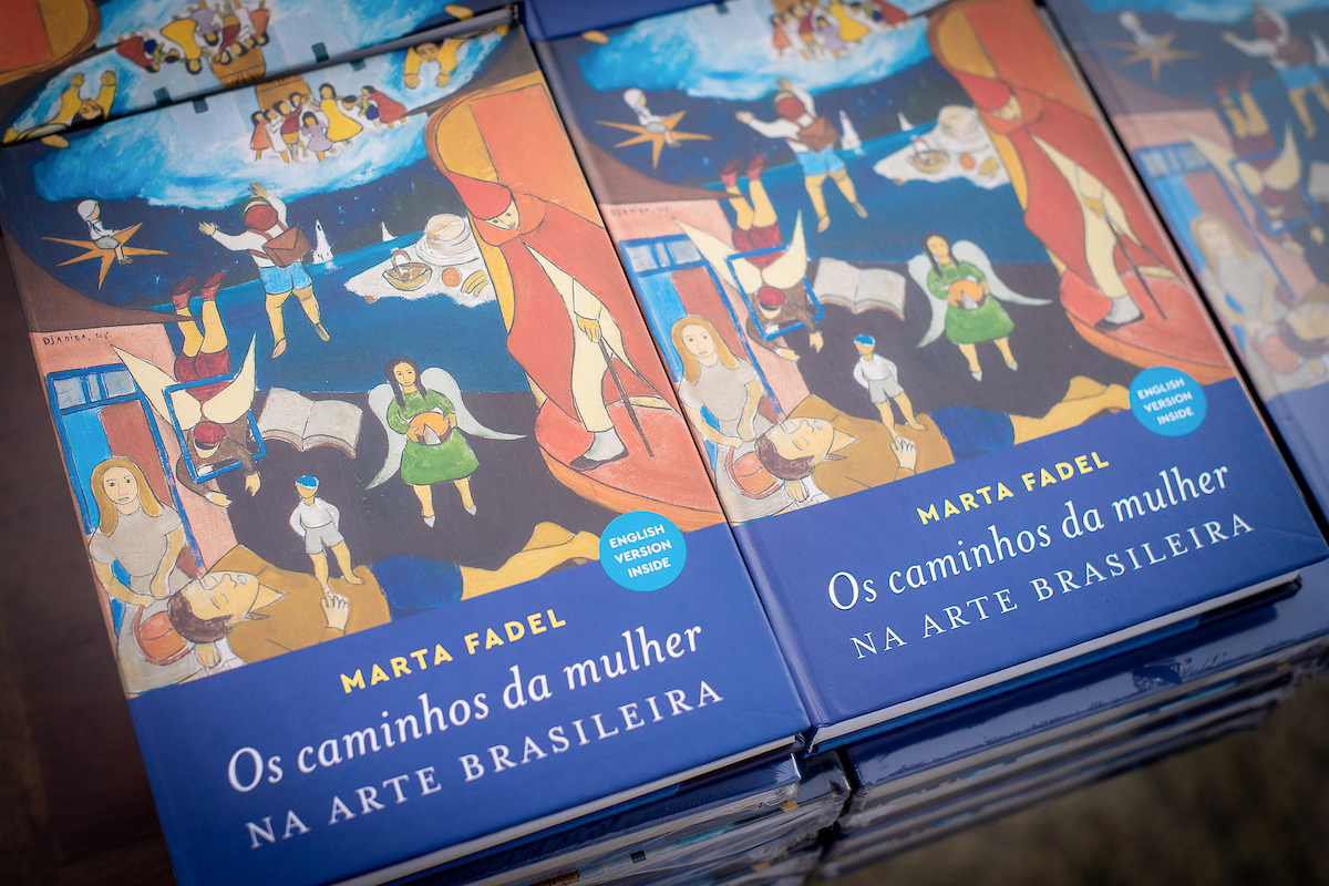 Marta Fadel lança livro Os caminhos da mulher na arte brasileira no Meiota