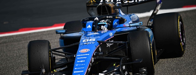Carro da Williams para a temporada 2026 da Fórmula 1 — Foto: Giuseppe Cacace/AFP
