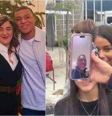 Fayza Lamari visitou uma Etec na Zona Leste de São Paulo Foto: Reprodução/Redes Sociais