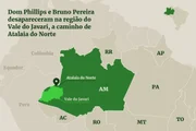 A região em que ocorreu o desaparecimento é de difícil acesso e faz fronteira com o Peru