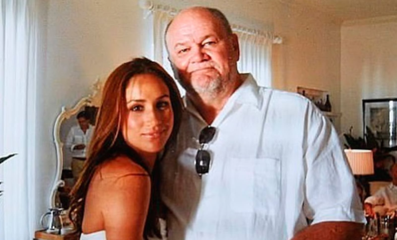 Meghan ficou angustiada com acusações de abuso sexual infantil envolvendo seu pai