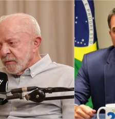 Lula e Flávio Bolsonaro participaram de lives no YouTube na noite desta quinta-feira, 1º Foto: Reprodução/YouTube