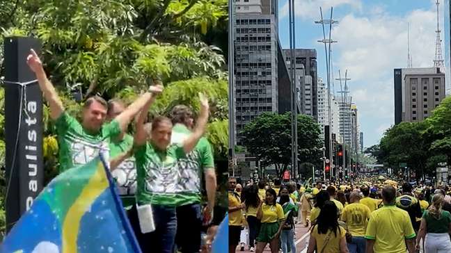 Dancinha funk, problema técnico e tietagem da PM: como foi o ‘bloco’ de Flávio Bolsonaro em São Paulo