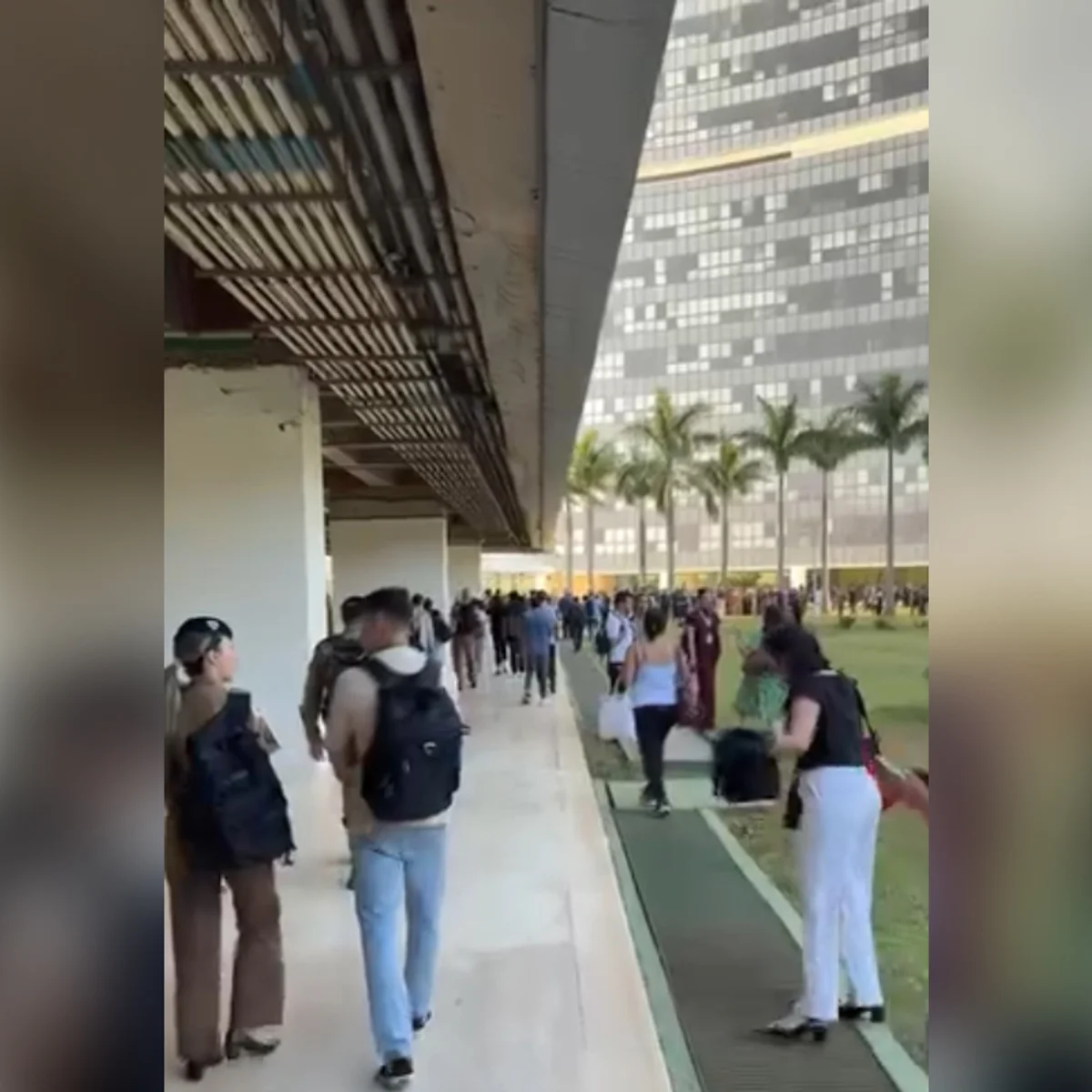 BH: vítima tem traumatismo craniano em evacuação da Cidade Administrativa