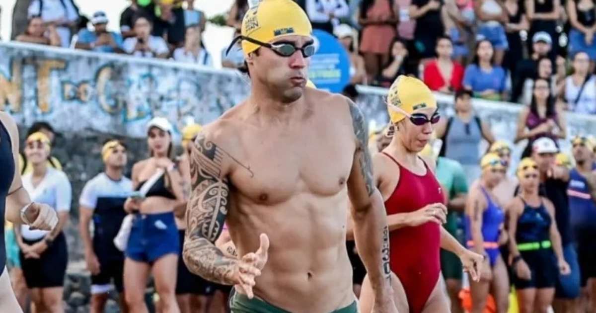 Ex de Ivete Sangalo, Daniel Cady fica em 2º lugar em competição esportiva na Bahia: 'Corpo são, mente sã'