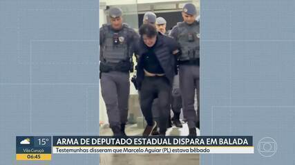 Arma de deputado estadual Marcelo Aguiar dispara em balada de SP