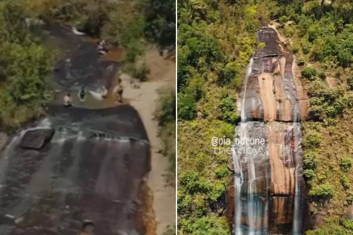 Queda de 85 metros: os perigos da cachoeira onde casal morreu em MG