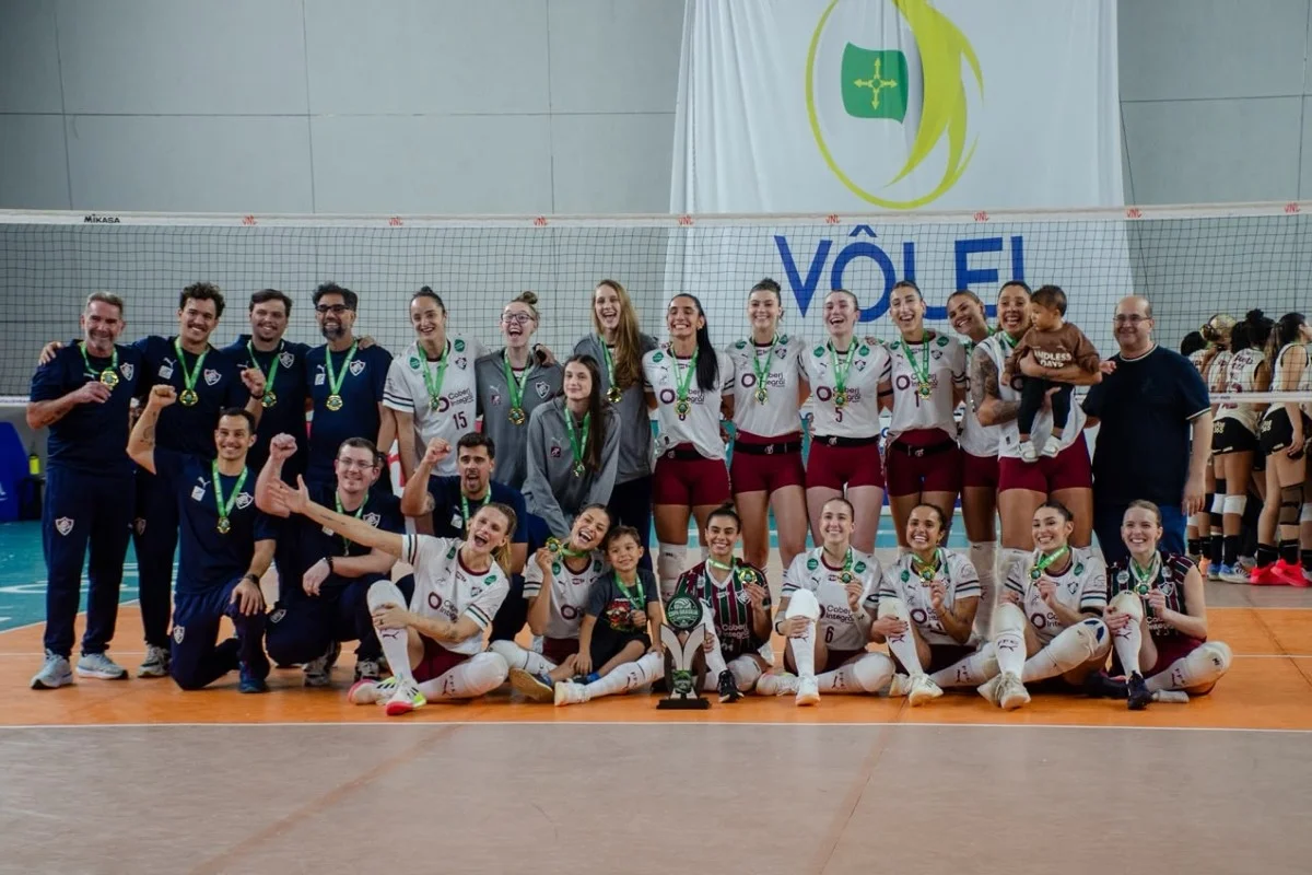Fluminense garante o título inédito da 5ª edição da Copa Brasília de Vôlei