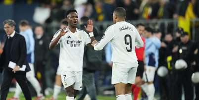 Vini Jr e Mbapp&eacute; Foto: Getty Images