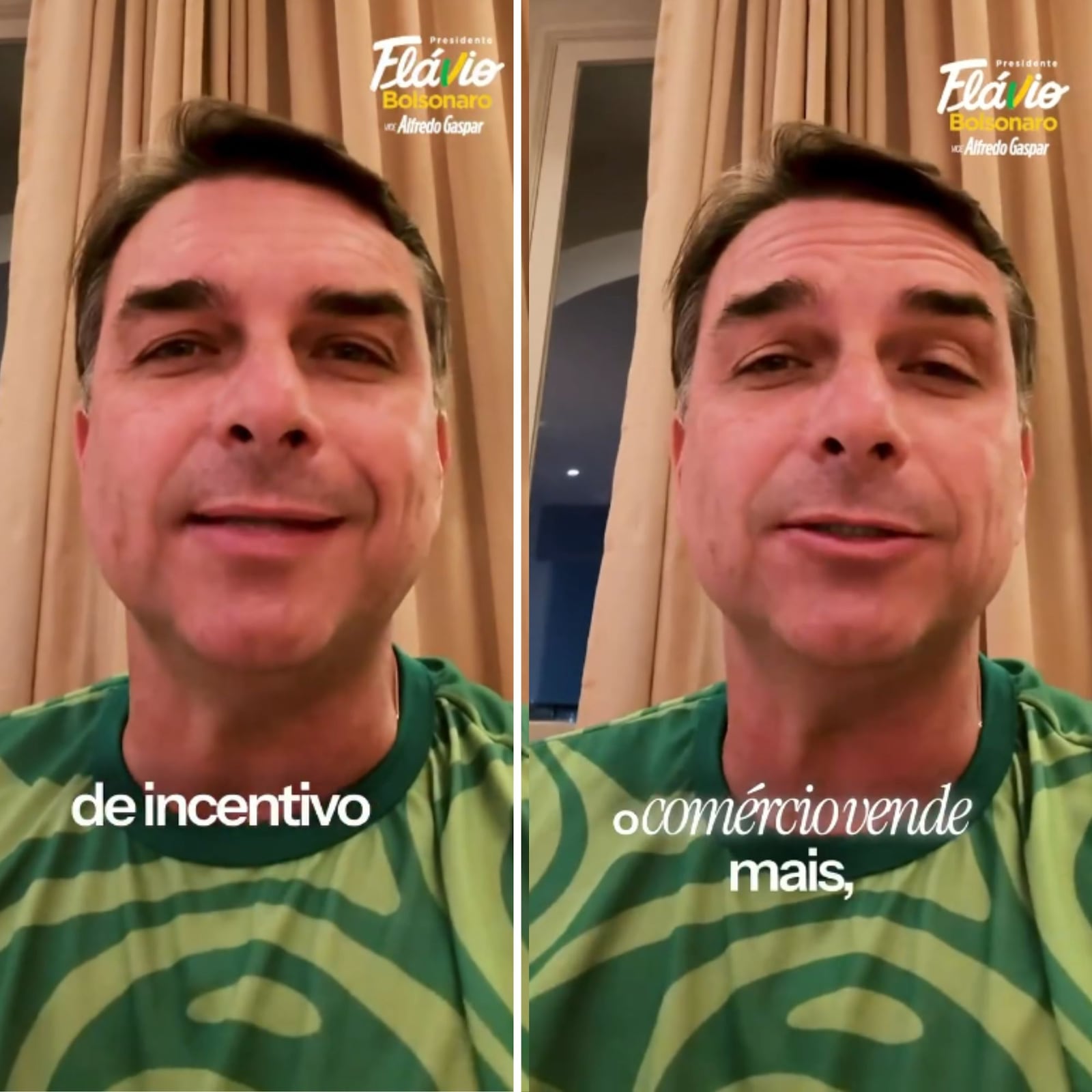 Perse: Flávio Bolsonaro promete retomar o programa que prevê estímulos fiscais a artistas Reprodução/Instagram @flaviobolsonaro - 19.10.2026