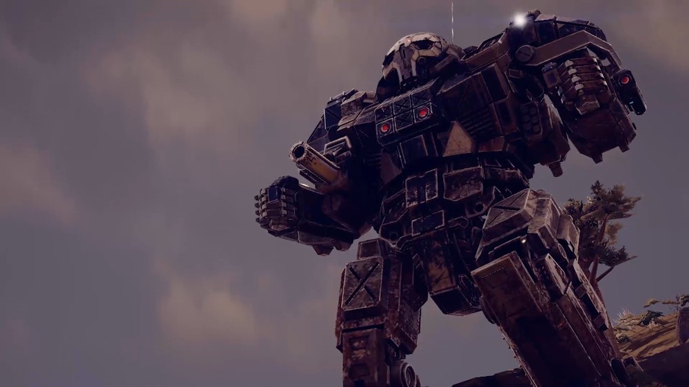 O universo de BATTLETECH está em constante guerra, forçando o seu personagem a sobreviver em meio ao caos — Foto: Reprodução/Steam