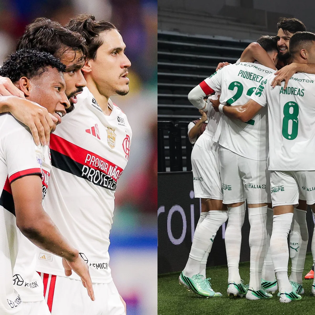 Palmeiras e Flamengo vencem na rodada e esquentam reta final do Brasileirão