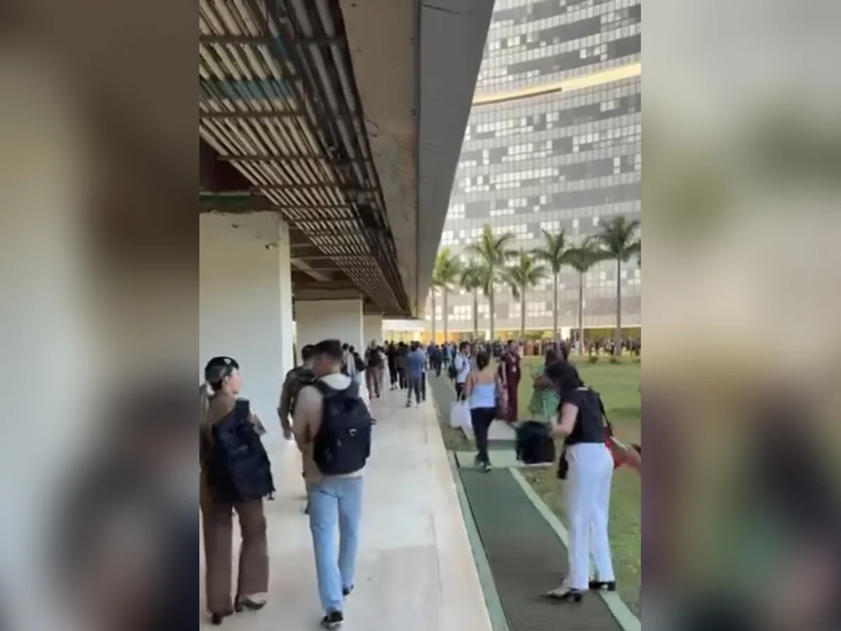 BH: vítima tem traumatismo craniano em evacuação da Cidade Administrativa