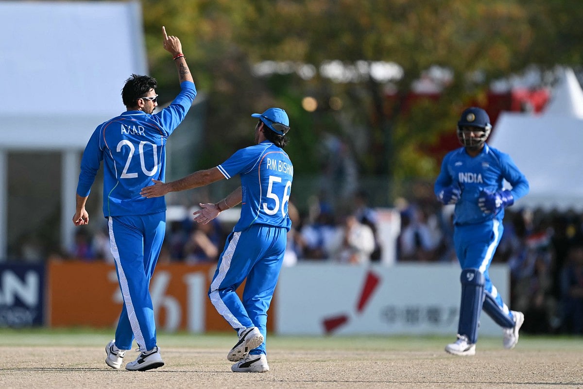 A Índia derrotou o Paquistão para conquistar a segunda medalha de ouro nos Jogos Asiáticos no cricket masculino