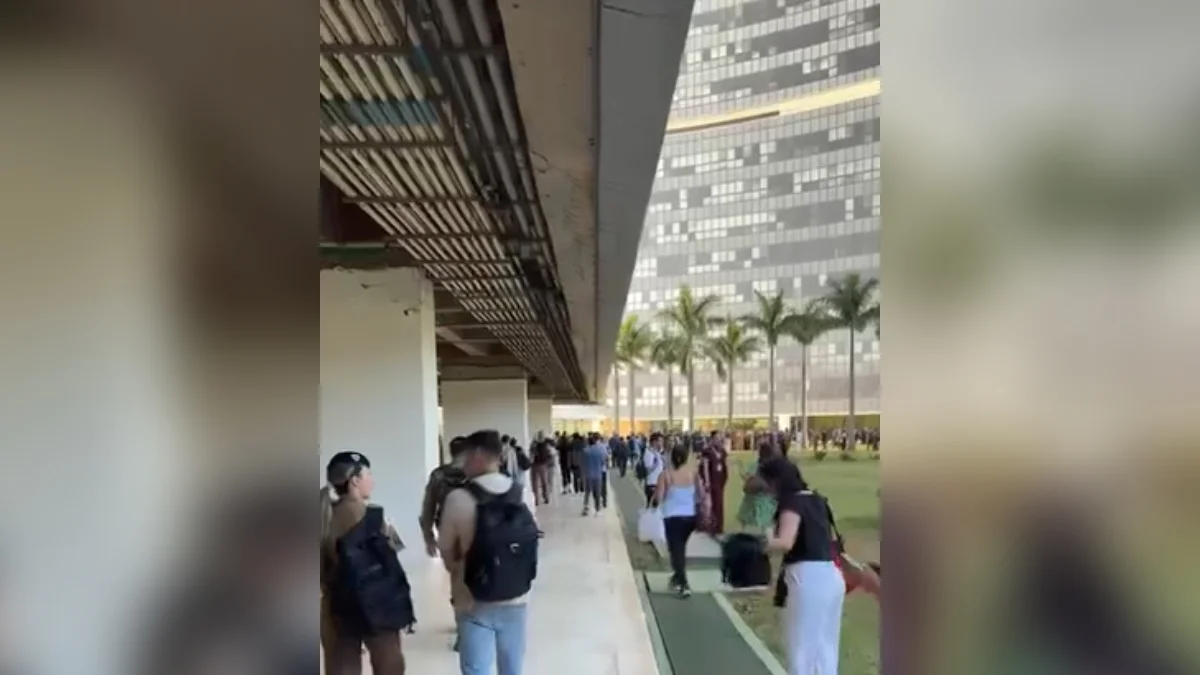 BH: vítima tem traumatismo craniano em evacuação da Cidade Administrativa