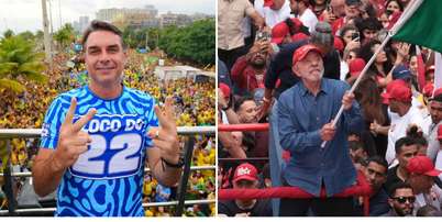 Flávio Bolsonaro e Lula Foto: Charles Vieira/Divulgação Campanha Flávio Bolsonaro/THIAGOO QUEIROZ/ESTADÃO CONTEÚDO/ESTADÃO CONTEÚDO